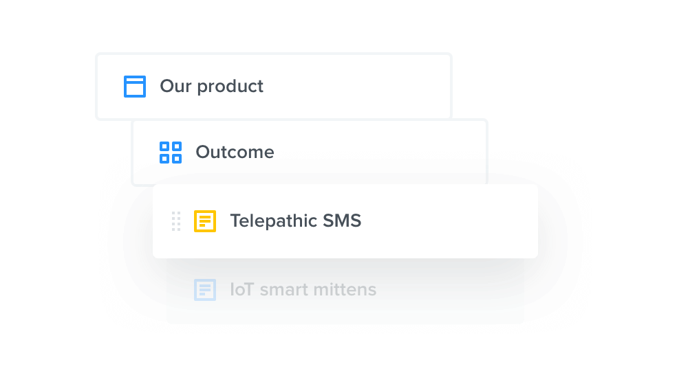 Flexible product hierarchy