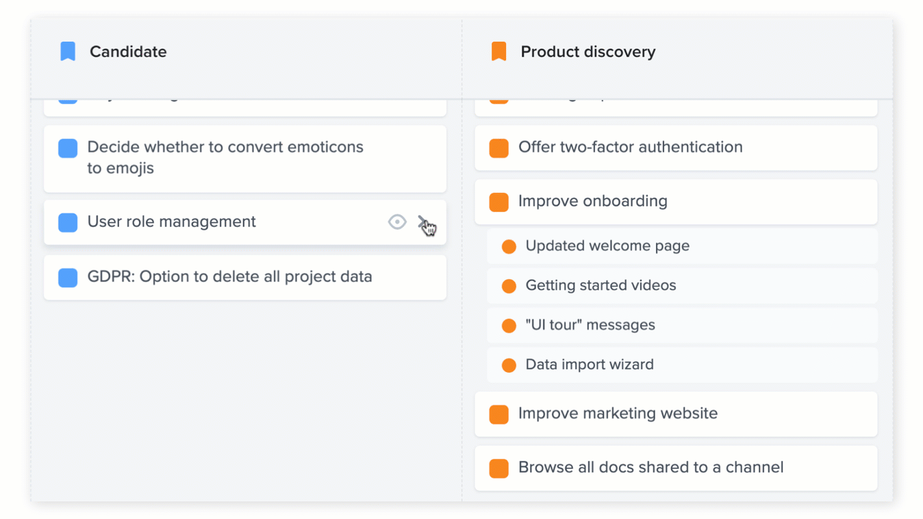Keep your backlog up to date