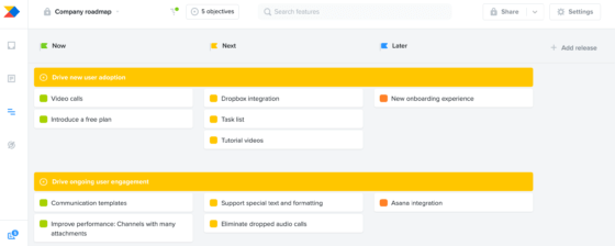 Roadmap vs. release plan: What’s the difference?