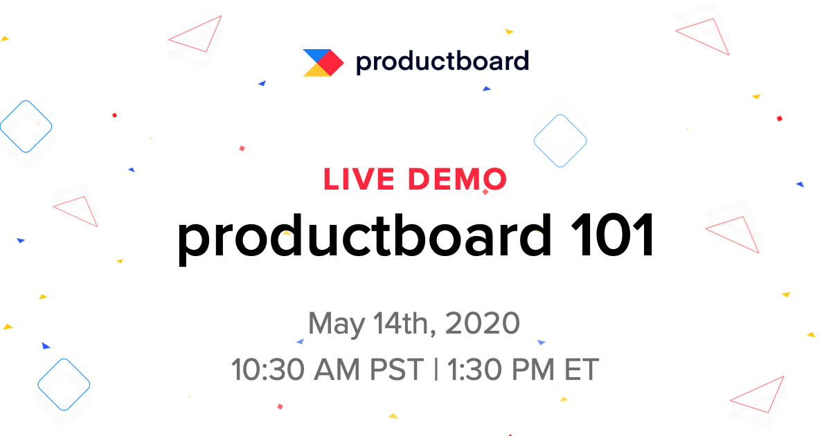 Live Demo: Productboard 101 Overview
