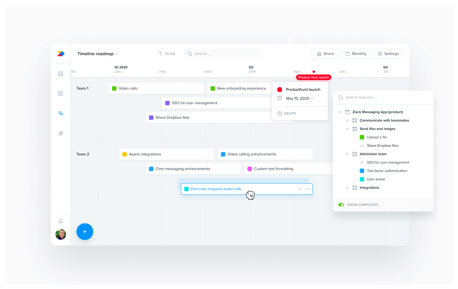 Why date-based timeline roadmaps are valuable for Agile product teams