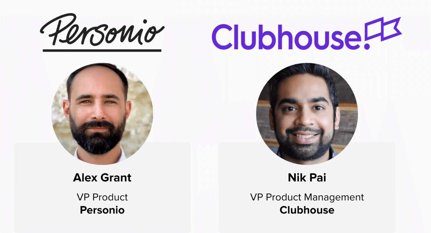A discussion with product leaders from Personio and Clubhouse