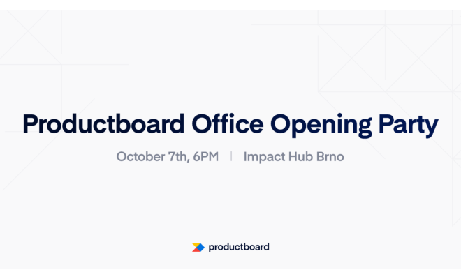Productboard Office Opening Party in Brno