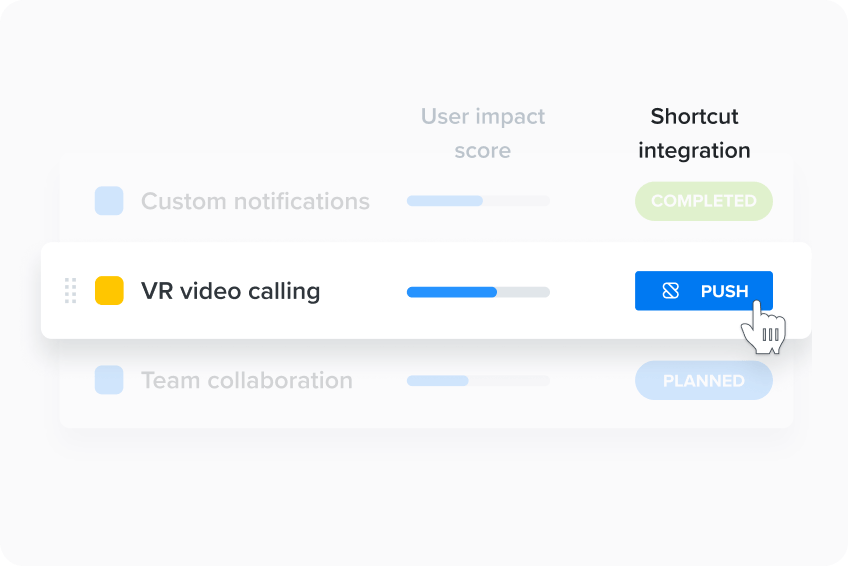 Integrate Shortcut with Productboard