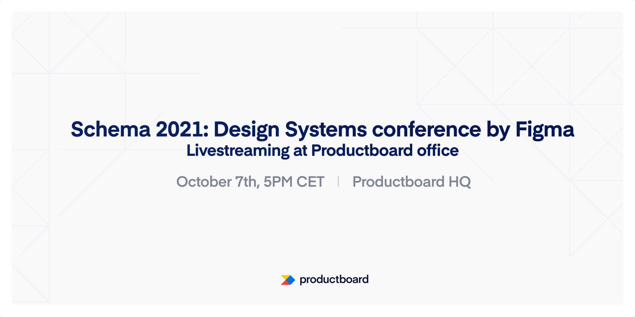 Schema: Design Systems conference by Figma — livestream at Productboard’s office