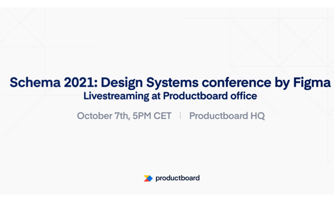 Schema: Design Systems conference by Figma — livestream at Productboard’s office