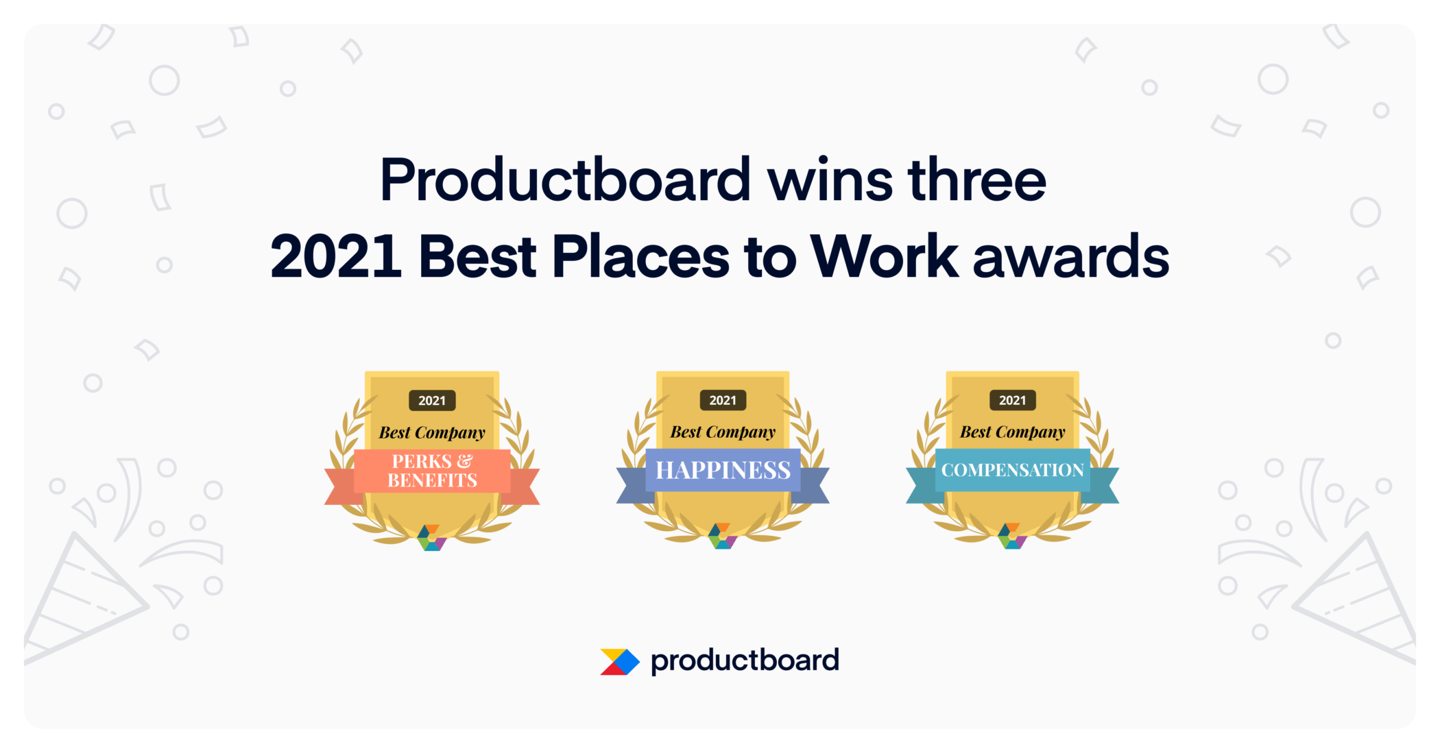 Productboard wins three more “Best Places to Work” awards from Comparably