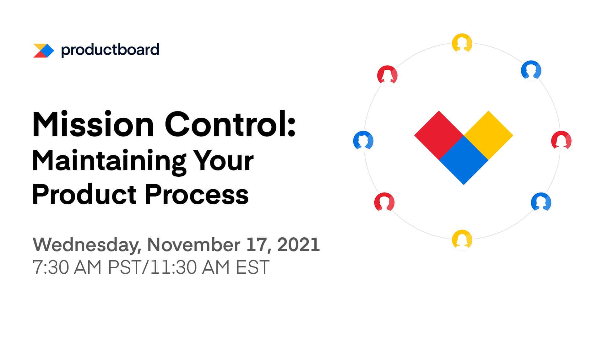 11/17 Clinic – Mission Control: Maintaining Your Product Process