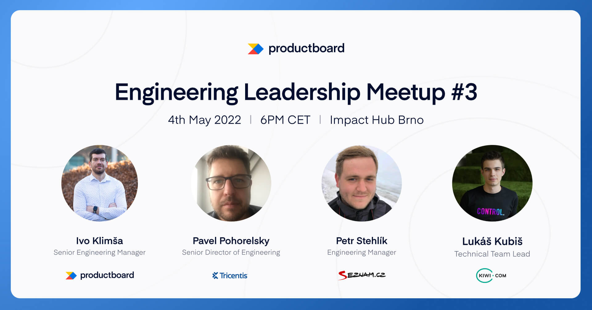 Engineering Leadership Meetup 3 Productboard Brno