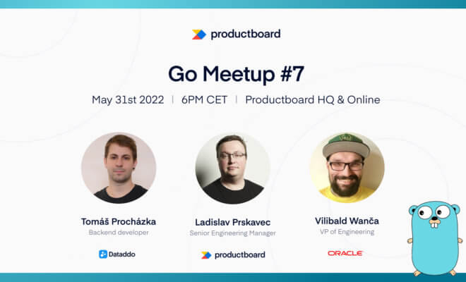Go Meetup #7 | Productboard HQ Prague