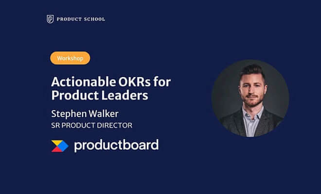 Actionable OKRs for Product Leaders