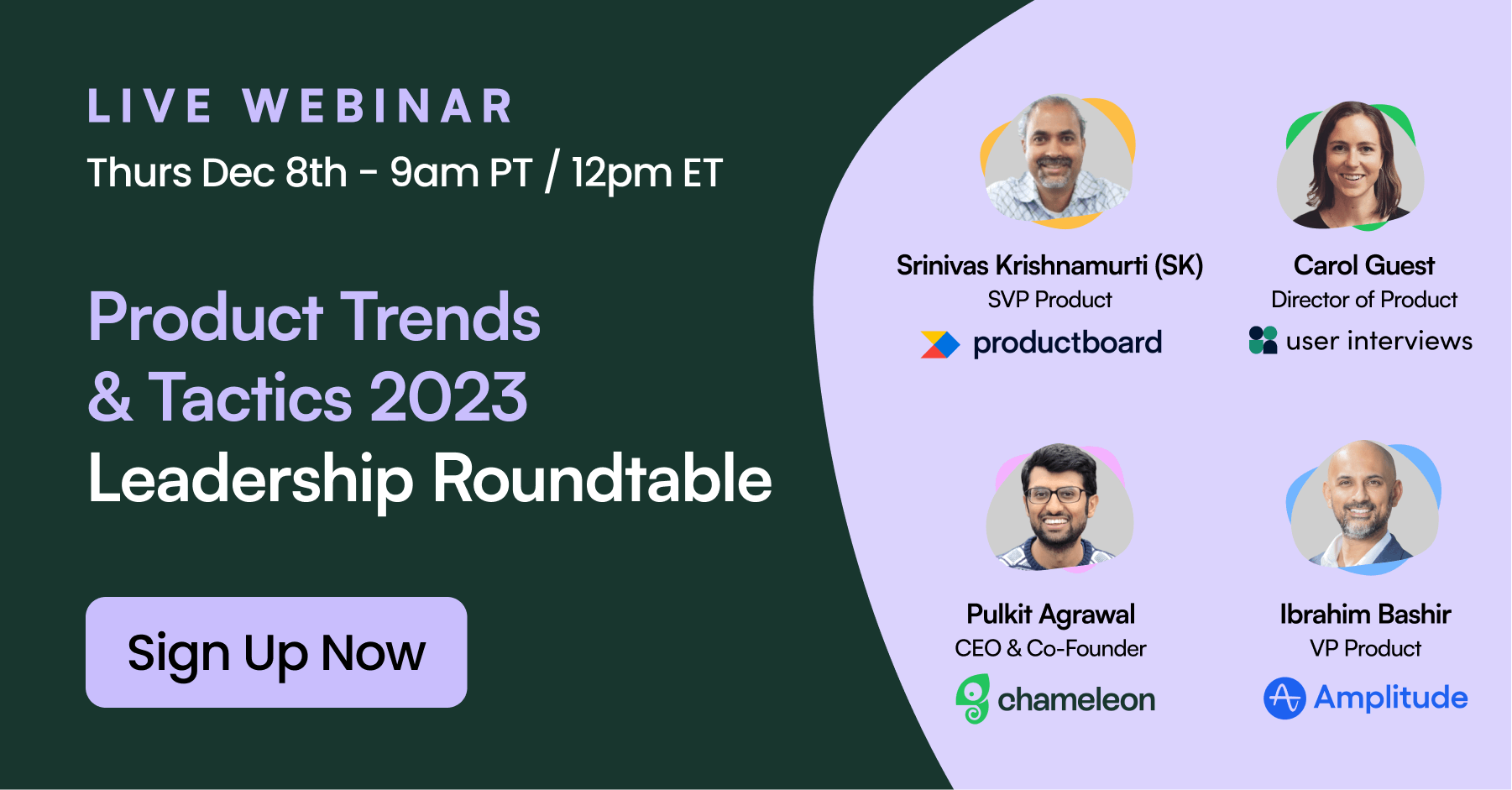 Product Trends & Tactics 2023 Leadership Roundtable
