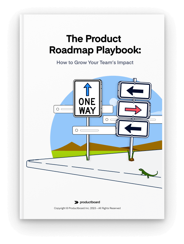 The Product Roadmap Playbook cover