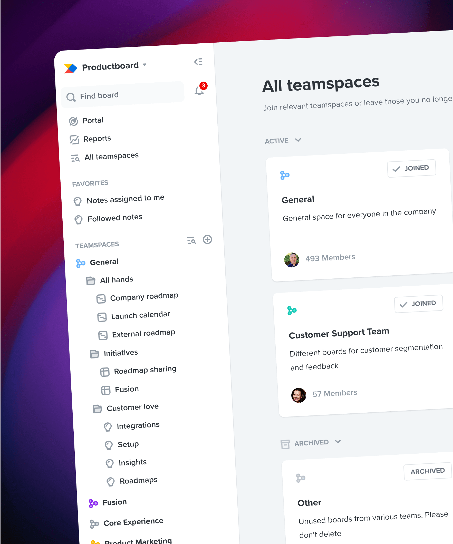 Collaborate better with teamspaces