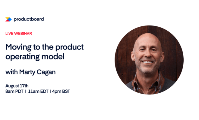 Moving to the product operating model