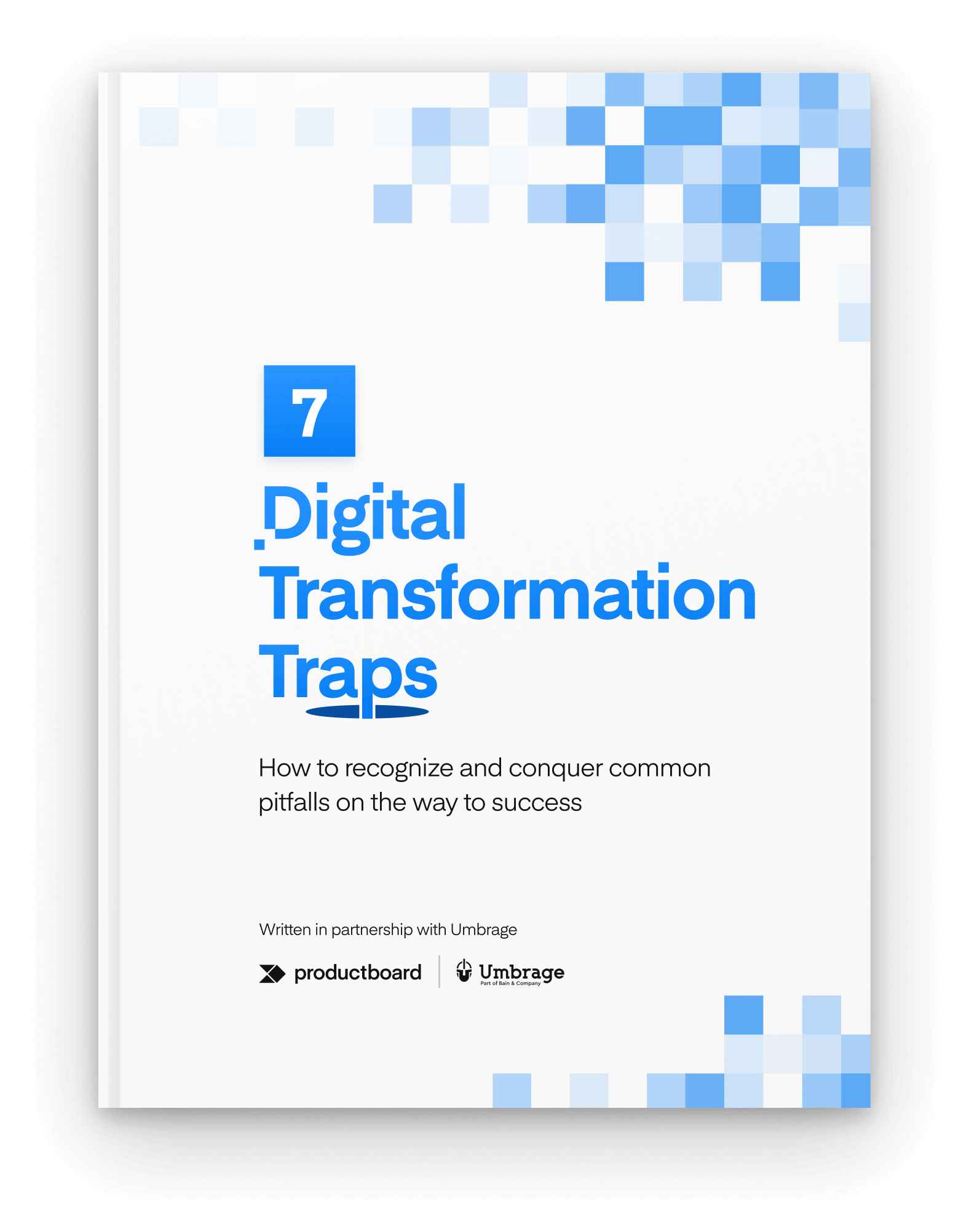 7 Digital Transformation Traps eBook cover