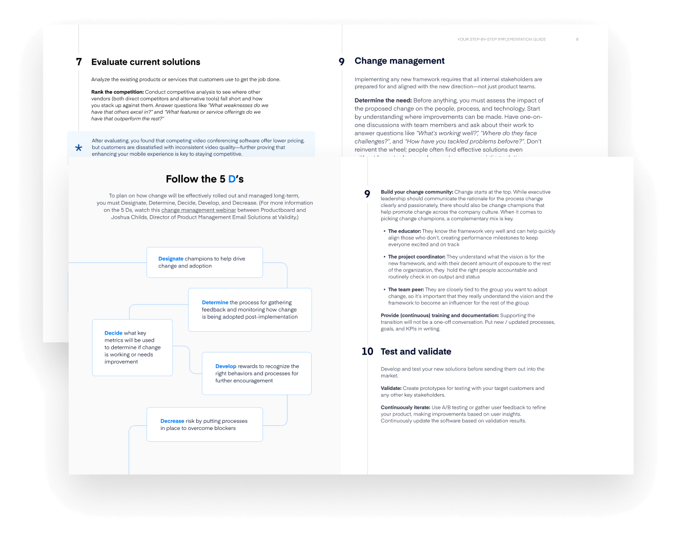 JobstobeDone Product Framework Implementation Productboard