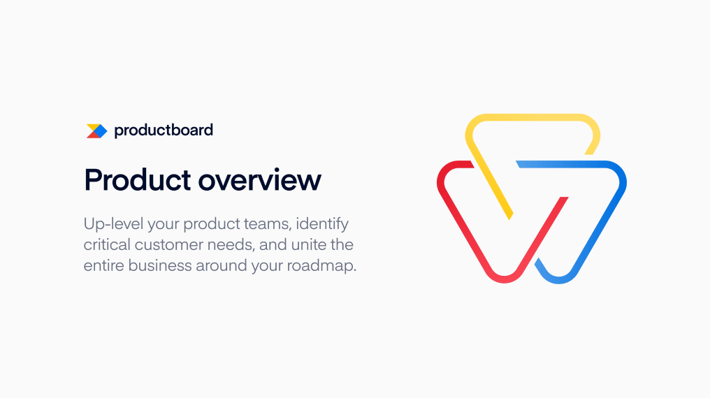 [Video] Productboard Overview