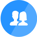 Productboard Use Case People Icon blue