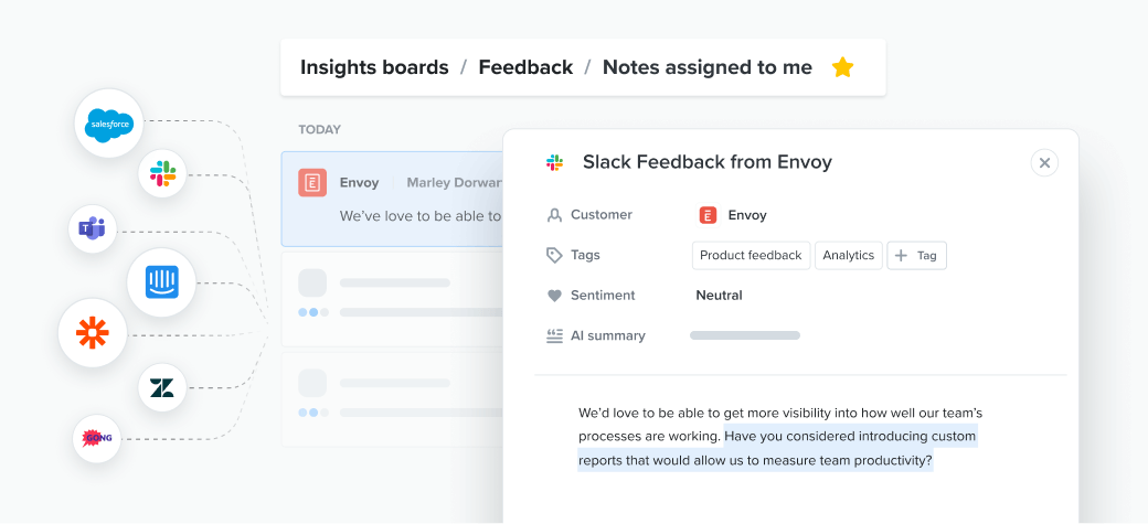 PM Customer Insights Screenshot